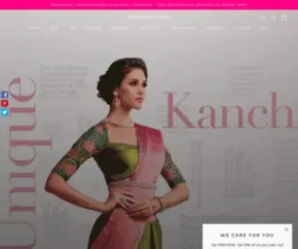 Sakhifashions.com(Designer Sarees) Screenshot