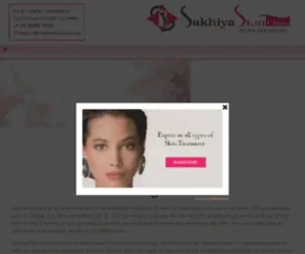 Sakhiyaskinclinic.com(Find Best Dermatologist and Skin Specialist Doctor in India) Screenshot