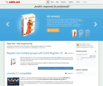 Sakic.net(Joomla Components) Screenshot
