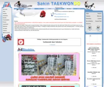 Sakintaekwondo.com(Sakin Taekwondo) Screenshot