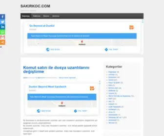 Sakirkoc.com(Akir KO) Screenshot