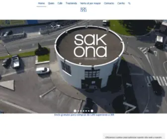 Sakonacoffee.com(SAKONA TOSTADORES DE CAFE) Screenshot
