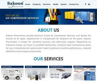 Sakoon.com.pk(Sakoon Pneumatics) Screenshot