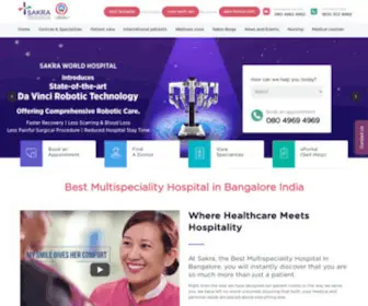 Sakraworldhospital.com(Sakra world Hospital) Screenshot