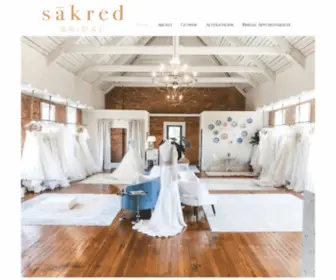 Sakredbridal.com(Bridal Appointments) Screenshot