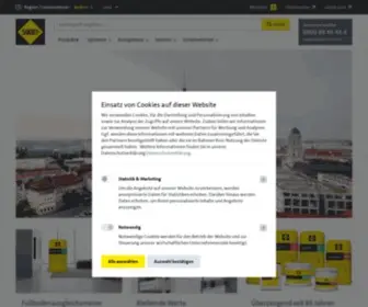 Sakret.de(SAKRET Trockenbaustoffe Europa GmbH & Co) Screenshot