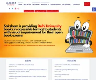 Saksham.org(Saksham) Screenshot