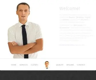 Saksonov.com(Professional Translator Alexander Saksonov) Screenshot