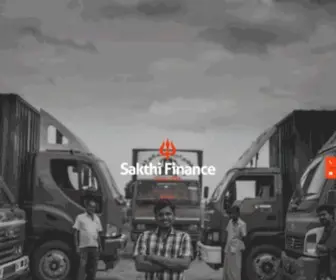 Sakthifinance.com(Loans for commercial vehicles) Screenshot