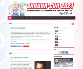 Sakuracon.org(Sakura-Con) Screenshot