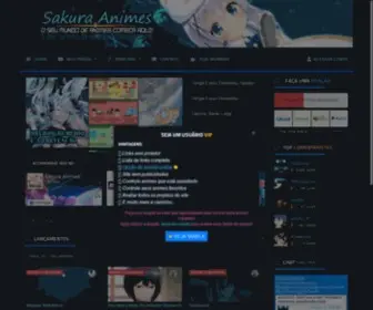Sakuraanimes.com(Sakura Animes) Screenshot