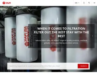 Sakurafilter.com(ADR Group of Companies) Screenshot