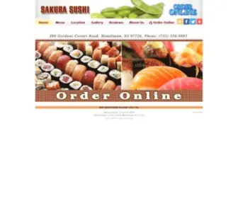 Sakuramanalapan.com(Sakura Sushi) Screenshot