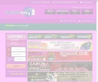 Sakuratoto.com Screenshot