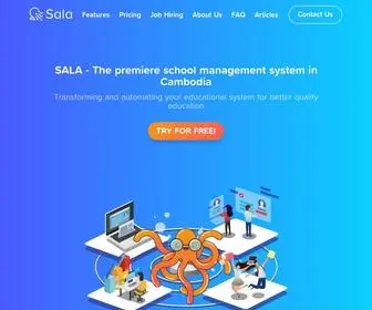 Sala.co(The premiere school management system in Cambodia) Screenshot