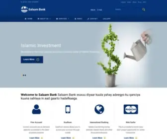 Salaam-Bank.com(Salaam Bank) Screenshot