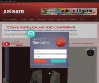 Salaam-TV.com(Salaam Television) Screenshot