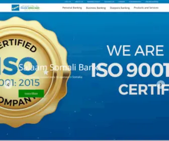 Salaambank.so(Salaam Somali Bank) Screenshot