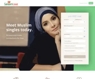 Salaamlove.com(Muslim Marriage) Screenshot