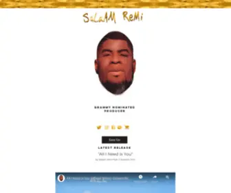 Salaamremi.com(Salaam Remi) Screenshot