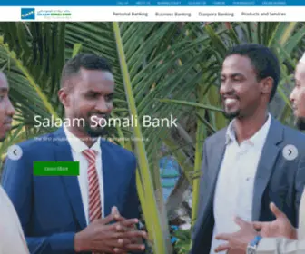 Salaamsombank.com(Default Parallels Plesk Panel Page) Screenshot