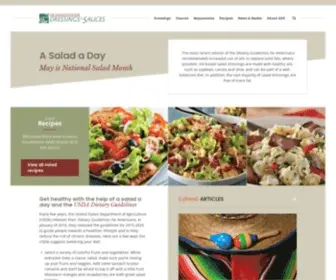 Saladaday.org(Salad recipes with chicken) Screenshot