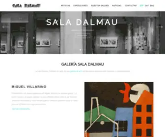 Saladalmau.com(Sala Dalmau) Screenshot