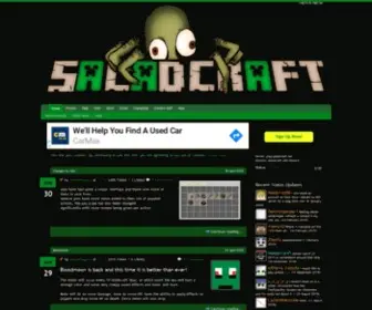 Saladcraft.net(PvE Minecraft Server) Screenshot