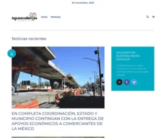 Saladeprensags.com(Sala de Prensa Aguascalientes) Screenshot