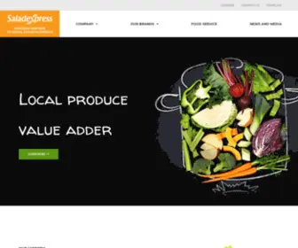 Saladexpress.ca(Légumes fraîchement coupés) Screenshot
