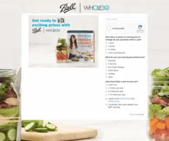 Saladjar30.com(Salad Jar 30 Instant Win) Screenshot