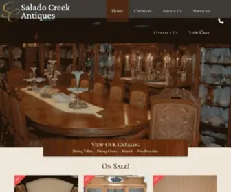 Saladocreekantiques.com(Salado Creek Antiques) Screenshot