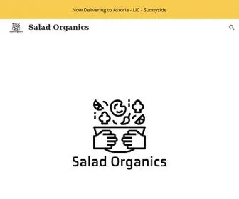 Saladorganicsnyc.com(Salad Organics) Screenshot