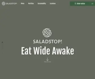 Saladstop.com.sg(Eat Wide Awake) Screenshot