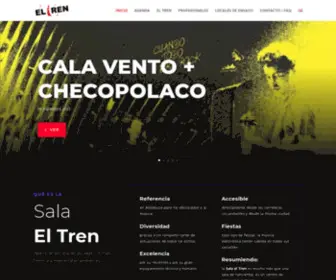 Salaeltren.com(Sala El Tren) Screenshot