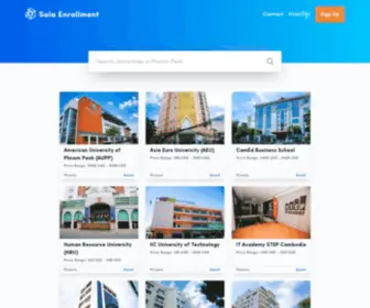 Salaenrollment.com(Sala Enrollment) Screenshot