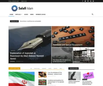 Salafi-Islam.com(Maintenance) Screenshot