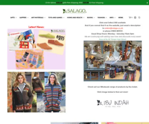 Salago.co.uk(Discover a vast range of products) Screenshot