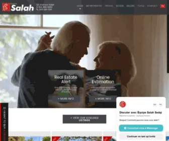 Salahbienvendu.com(Salah Sedqi) Screenshot