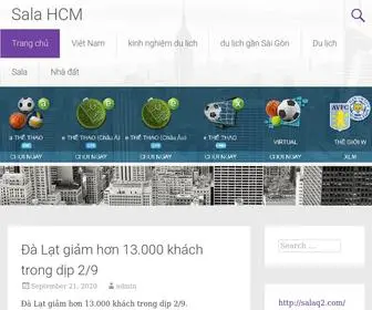 Salahcm.com(Sala HCM) Screenshot