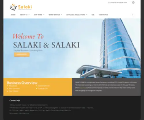 Salaki-Salaki.com(The services we provide are) Screenshot