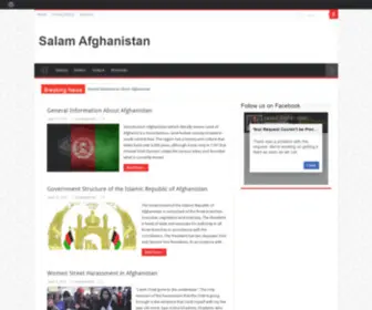 Salamaf.com(Salam Afghanistan) Screenshot