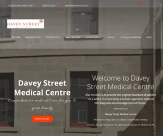 Salamancamc.com.au(Davey Street Medical Centre) Screenshot