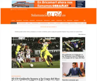 Salamancartvaldia.es(SALAMANCArtv AL DÍA) Screenshot