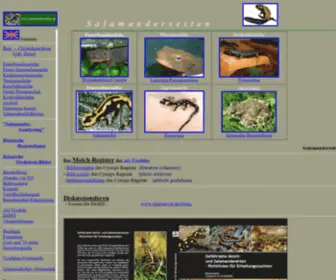 Salamanderseiten.de(Salamanderseiten) Screenshot