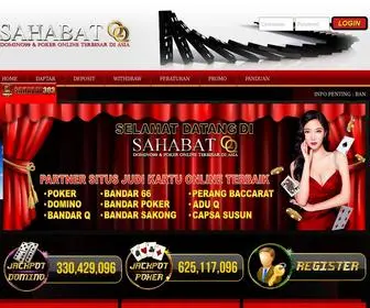 Salamhoki88.com Screenshot