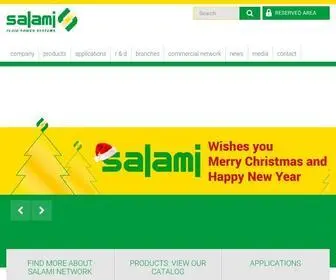 Salamihydraulics.com(Salami SpA) Screenshot