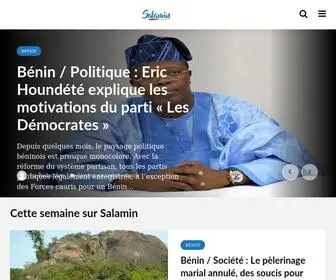 Salamins.com(Salamin Magazine) Screenshot