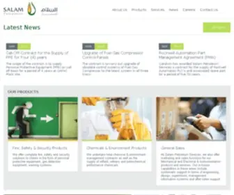 Salampetroleum.com(Salam Petroleum) Screenshot