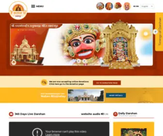 Salangpurhanumanji.org(Kashtbhanjandev Temple Salangpur) Screenshot